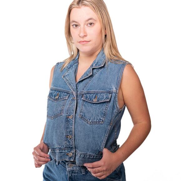 Levi Denim Jean Vest - Picture 7 of 8